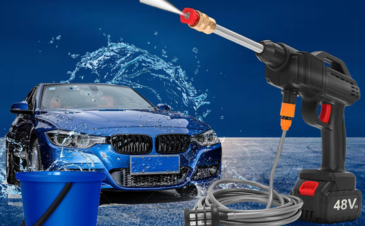 Double Battery Car Washer Gun